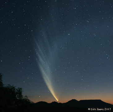 Komet C/2006 P1 McNaught am 22.01.2007